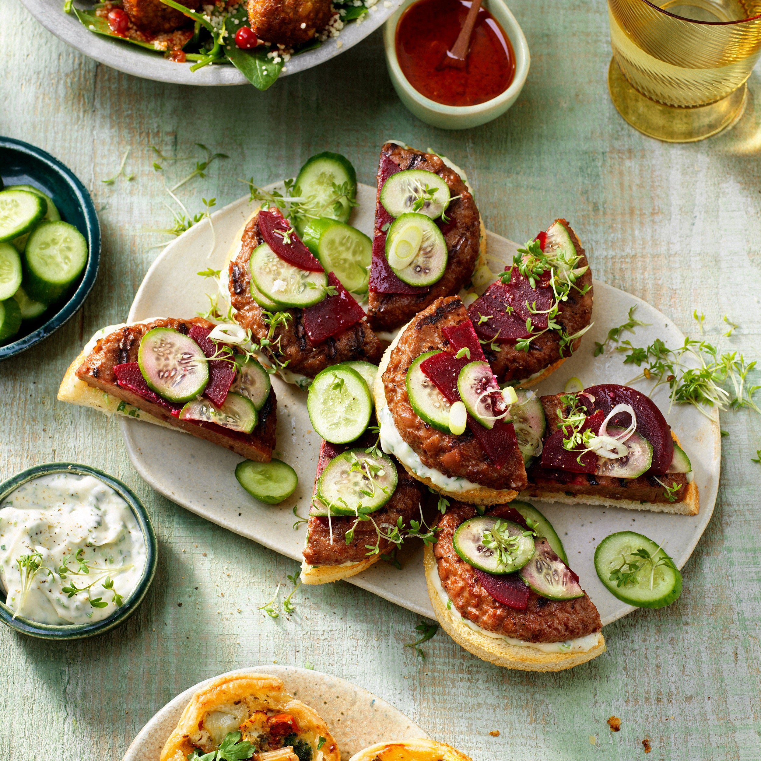 Sensational burger slider Hälsans  Kök