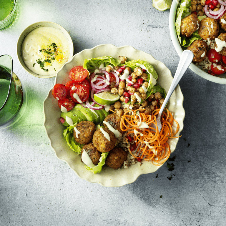Hälsans kök Falafel bowl