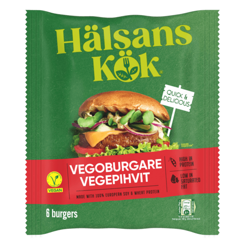Hälsans Kök Vegoburgare