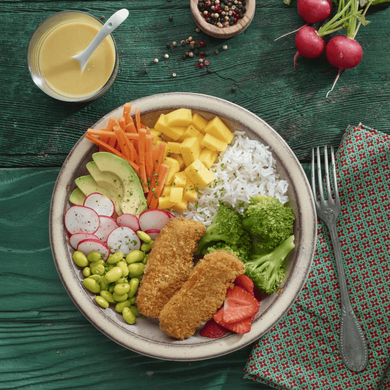 Chicken Tender Rice Bowl Chicken Tender Rice Bowl