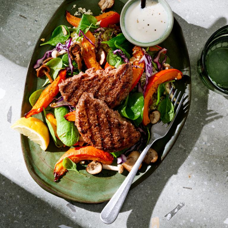 Sensational Burger Autumn Salad